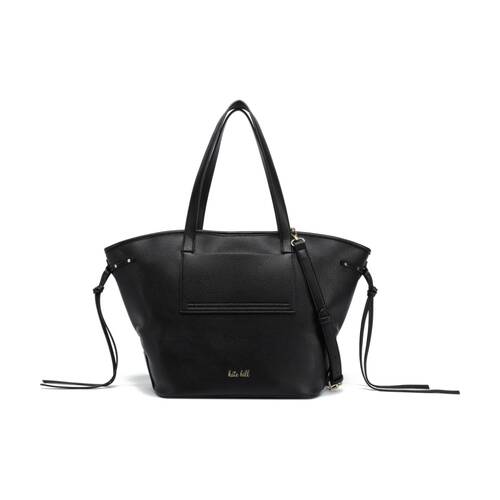 Kate Hill Women's Phoebe Pebble Vegan Leather Tote Bag W/ Crossbody Strap