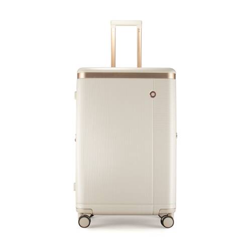 Kate Hill Phoenix Medium Luggage Hard Case TSA Lock Travel White 111L