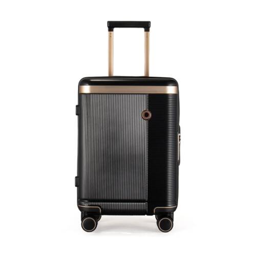 Kate Hill Phoenix Small Luggage Hard Case TSA Lock Travel Black 44L