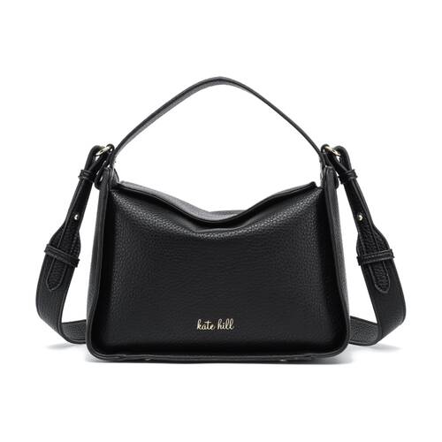 Kate Hill Women's Tonia Pebble Vegan Leather Adjustable Strap Bag