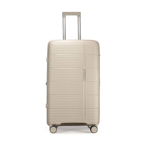 Kate Hill Berkeley Large Luggage Hard Case TSA Lock Travel Beige 111L