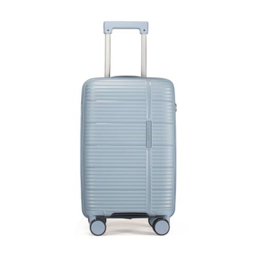 Kate Hill Berkeley Small Luggage Hard Case TSA Lock Travel Sky 44L