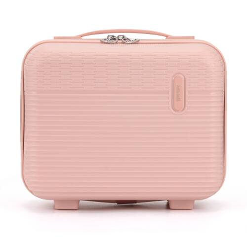 Kate Hill Brooklyn Beauty Case Add-a-Bag Fully Lined Travel Pink 14L
