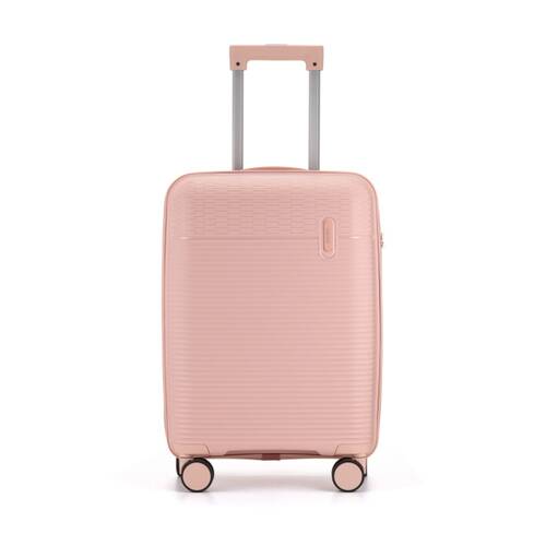 Kate Hill Brooklyn Small Hard Case Luggage TSA Lock Travel Pink 44L