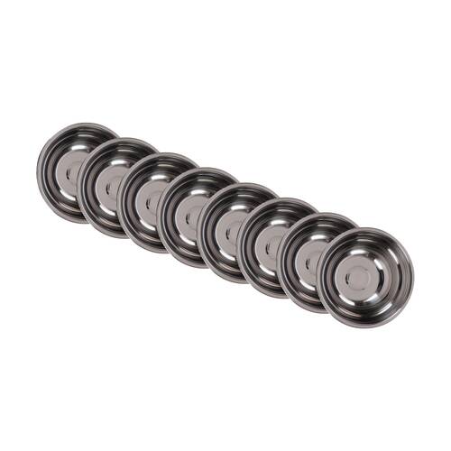 8PK Braz Stainless Steel Kitchen Prep Mixing Bowl Serving Serveware 22cm Silver