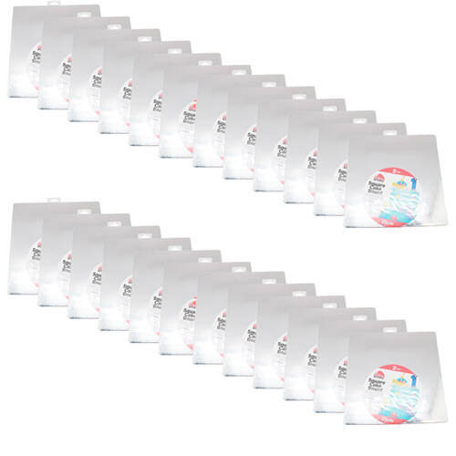 24x 2pc Culinary Kitchen Square Presentation Base Cake Boards 25x0.3cm White