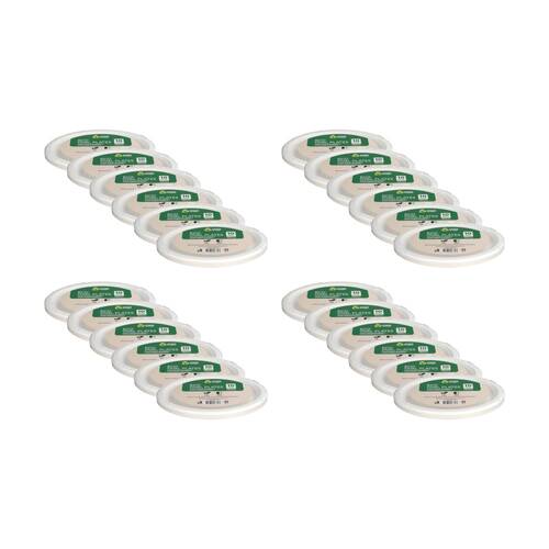 24x 10pc Braz Earth Friendly Disposable Oval Plates Tableware Serveware 26cm