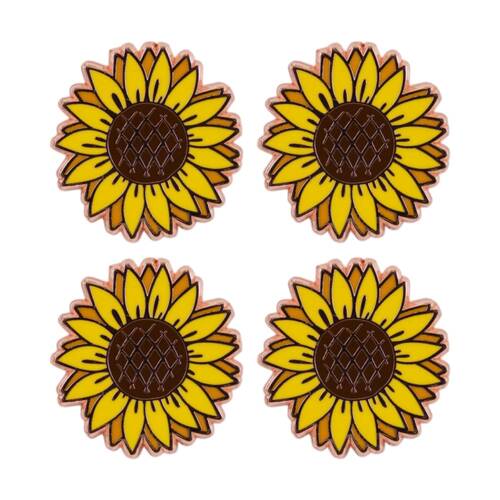 4PK Splosh You Are Amazing Keepsake Pin Rose Gold Yellow Brown 3x1x2.5cm