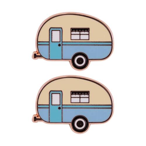 2PK Splosh Collecting Memories Keepsake Pin Enamel 3y+ Rose Gold 3x1x2.5cm