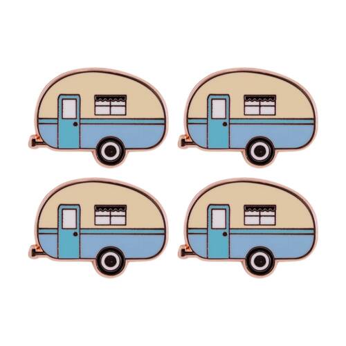 4PK Splosh Collecting Memories Keepsake Pin Enamel 3y+ Rose Gold 3x1x2.5cm