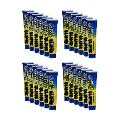 24PK TNT Mega Sour Slime 120ml Fruit Flavour Lollies/Gummies - Assorted