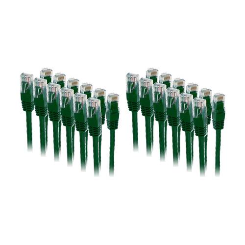 12PK Pro2 2M Green Cat6 Patch Lead Ethernet Cable Networking RJ45 2m