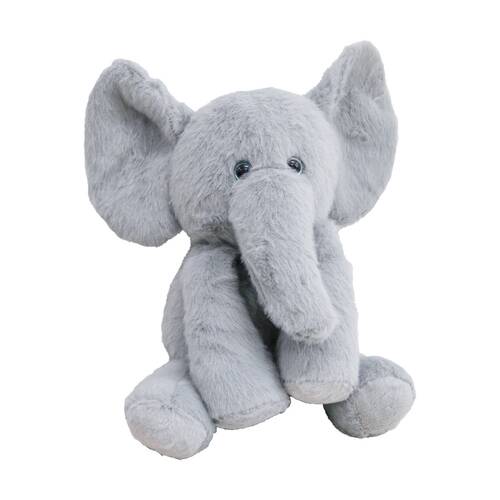 LVD Children/Kids Soft & Cuddly Plush Toy Edmund Elephant 23x14x33cm
