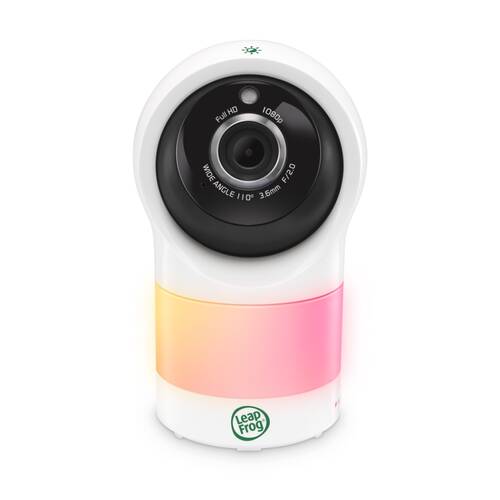 LeapFrog?LF1911 Pan & Tilt Wide Angle Baby Camera 1080p W/ Remote Access
