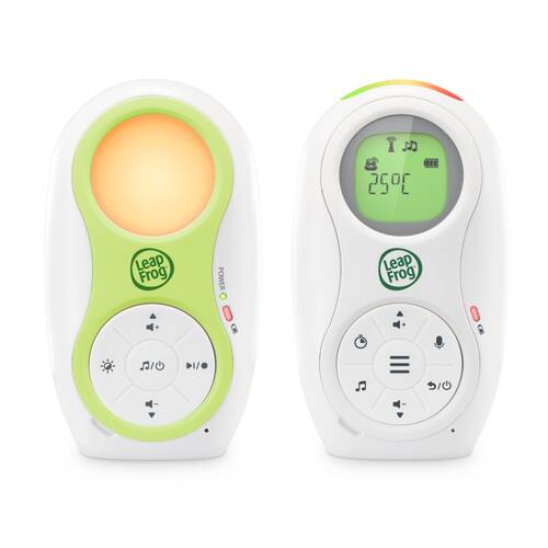 LeapFrog?LF80 Dual Battery Audio Baby Monitor Glow Night Light 2-Way Talk