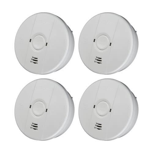 4PK Psa 240V Smoke Alarm With 9V Backup Advanced Sensor Photoelectric Detector