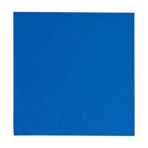 24x 50pc Partyware Lunch Naxins Set 2 Ply 330x330mm Tableware Blue