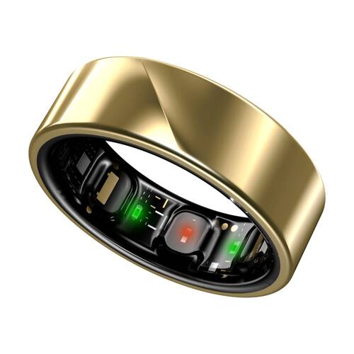 Luna Smart Ring Gen 2 Health Sleep Tracker Titanium Sunlit Gold