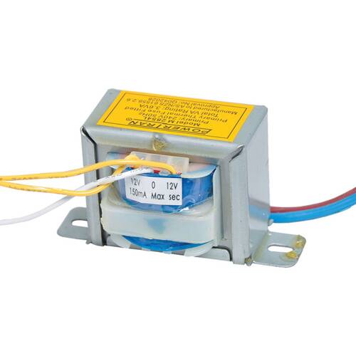 Powertran 24V 150Ma Mains Transformer 3.6Va Ct Centre Tapped Electrical