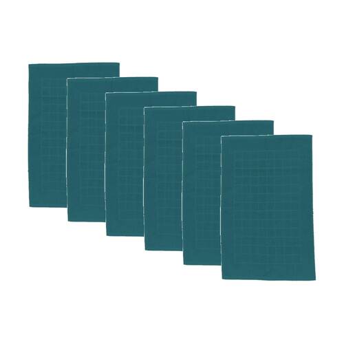 6PK Regal Non Slip Bath Mat Bathroom Floor Accessory Home Decor Teal