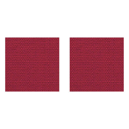 2PK Braz Blockout Room Hanging Curtain Home Decor 137x213cm Hamilton Burgundy