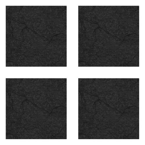 4PK Braz Blockout Room Hanging Curtain Home Decor 137x213cm Monterey Black