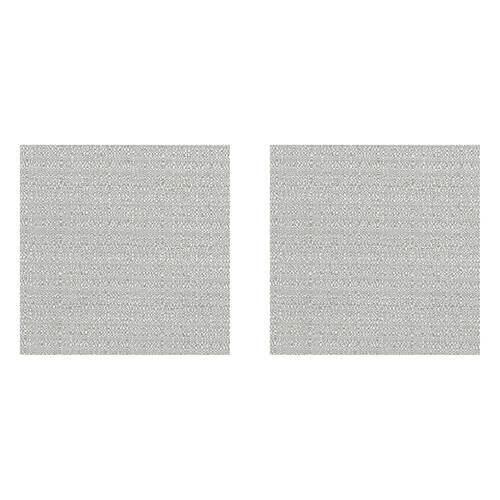 2PK Braz Blockout Room Hanging Curtain Home Decor 137x213cm Laguna Silver