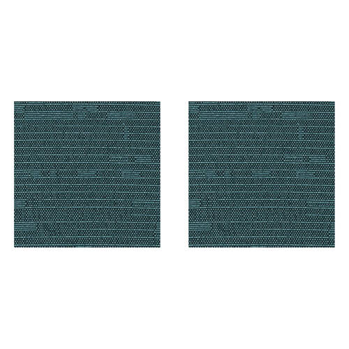 2PK Braz Blockout Room Hanging Curtain Home Decor 137x213cm Miami Denim