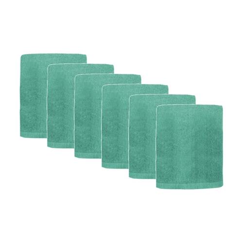 6PK Capri Non Slip Bath Mat Bathroom Floor Accessory Home Decor 45x75cm Mint