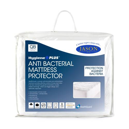 Jason Antibacterial Mattress Protector For Allergies & Asthma King