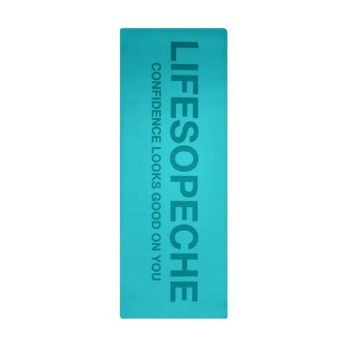 Lifesopeche Non-Slip Exercise/Pilates/Yoga Floor Mat Teal One Size