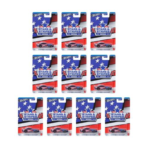 10PK Hot Wheels Celebration Vehicles 1:64 Scale Kids Mini Toy Cars Assorted 3y+