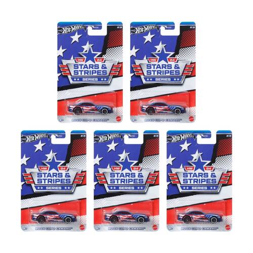 5PK Hot Wheels Celebration Vehicles 1:64 Scale Kids Mini Toy Cars Assorted 3y+