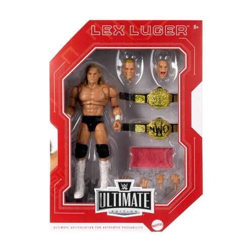 10pc WWE Monday Night Wars Ultimate Action?Figure Collectible Doll Lex Luger 8y+