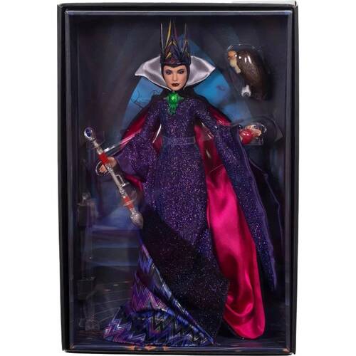 4pc Disney Snow White Evil Queen Live Action Movie Collector Edition Doll