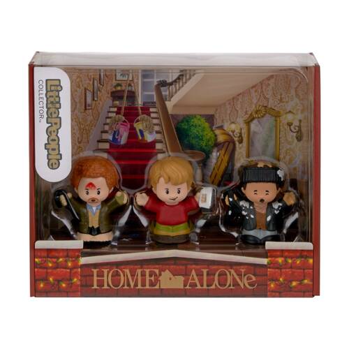 3pc All Brands Toys Little People Collector Home Alone Movie Figure Set 8y+