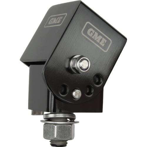 Gme Fold-Down CB Radio Antenna Mounting Bracket Stainless Steel Black