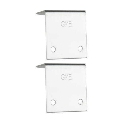 2PK Gme Universal Stainless Steel L Bracket Antenna Mount Bracket 1.5mm