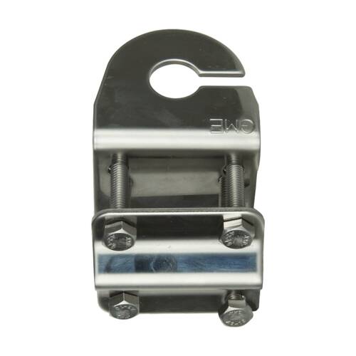 Gme 2.5mm Mirror Mount Bracket With Cable Slot Stainless Steel