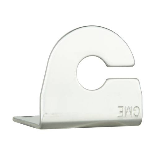 Gme 2.5mm L Bracket Stainless Steel Antenna Mounting Bracket With Cable Slot