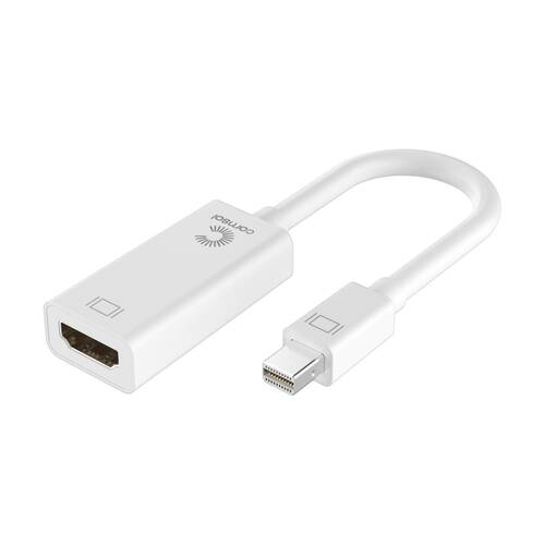 Comsol Mini DisplayPort Male to HDMI Female Adaptor 4K2K 20cm White