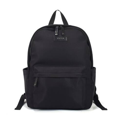 Tosca Women's Lightweight Large Nylon Metro Travel Backpack Black