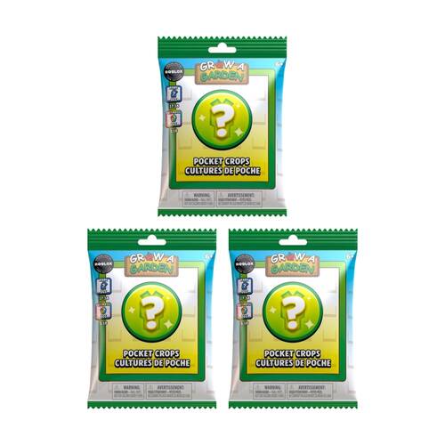 3PK Phat Mojo Grow A Garden Minifigures Blind Bag Collectible Assorted