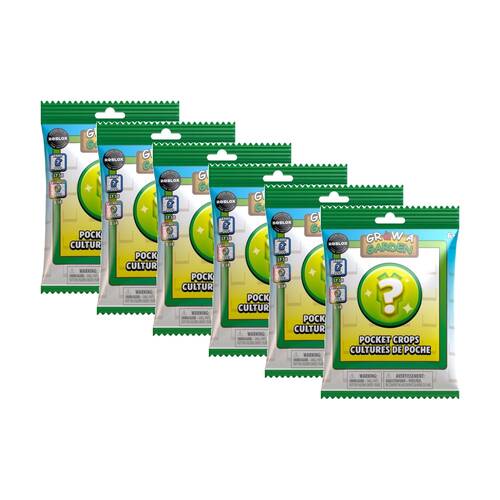 6PK Phat Mojo Grow A Garden Minifigures Blind Bag Collectible Assorted