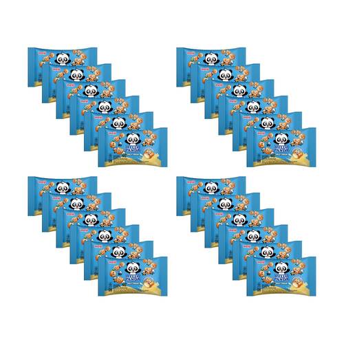 24PK Meiji Hello Panda Milk Cream Vanilla Filled Biscuit 25g