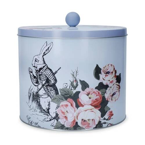 Mikasa Alice In Wonderland Biscuit Tin Large Decorative Storage 18cm