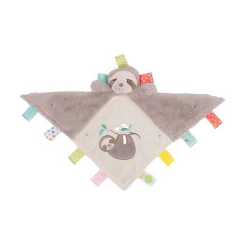 Mary Meyer Taggies Molasses Sloth?Microfiber Plush?Character?Toy & Blanket Grey
