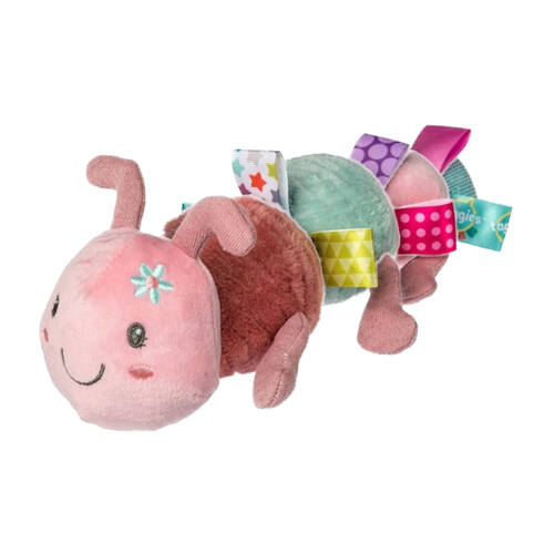 Mary Meyer Taggies Camilla Caterpillar?Baby Soft Plush Animal Toy W/ Loop Tags