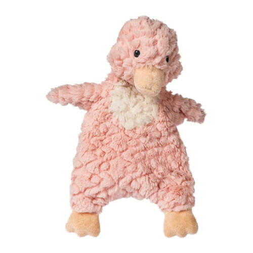 Mary Meyer Nursery Blush Duck Lovey Baby Soft Plush Cuddle?Toy Blanket?Pink?28cm