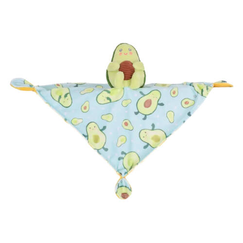 Mary Meyer Sweet Soothies Avocado?Soft Plush Character Cuddle Toy/Satin Blanket